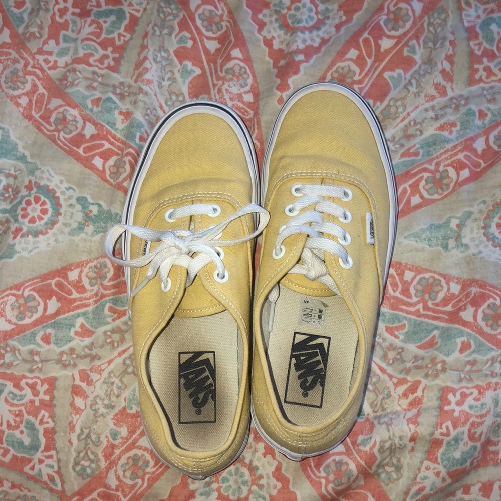 Yellow vans